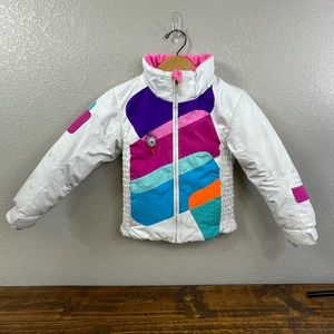 Obermeyer girls prism jacket size 5